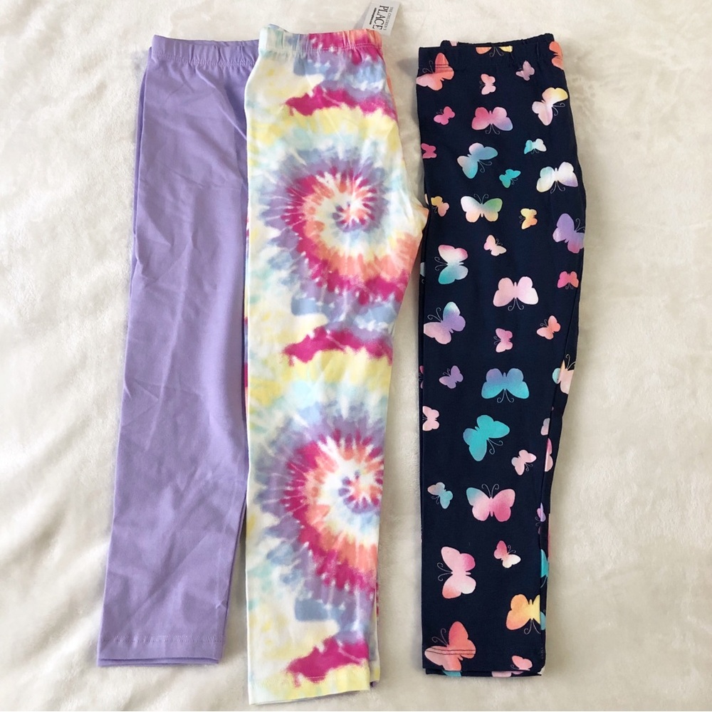🆕 Girls leggings size L 10/12